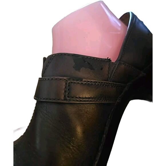 Dansko Brown Leather Professional Slip On Clogs Comfort Shoes Womans Size 40 - Picture 3 of 9